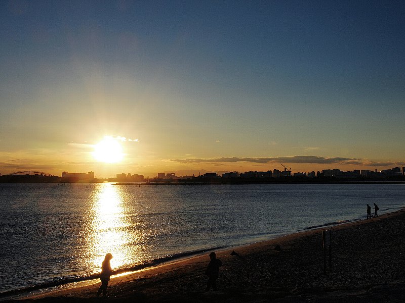 葛西臨海公園の夕景　その２_b0231705_2155831.jpg