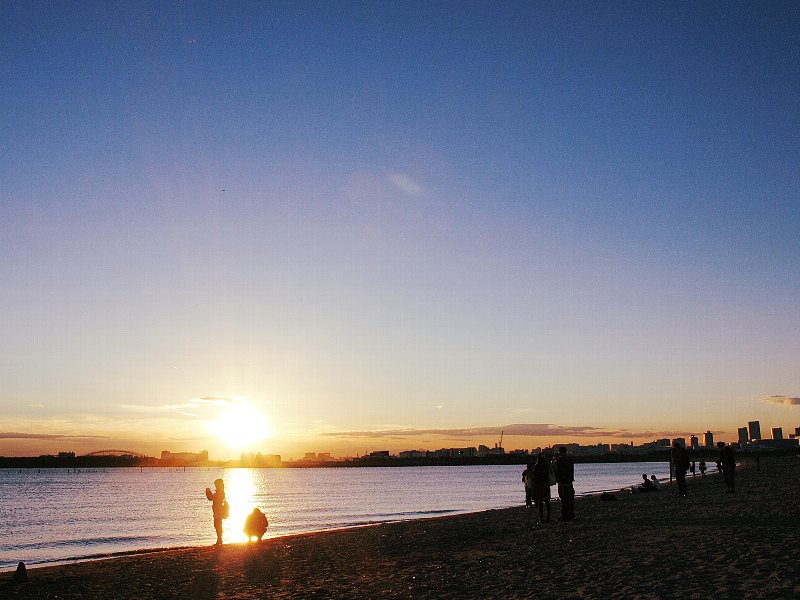 葛西臨海公園の夕景　その２_b0231705_21581412.jpg