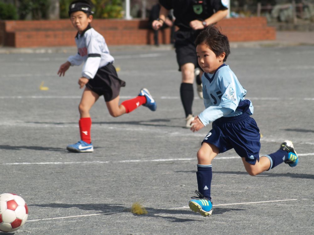 １年生　第６４回あすなろ杯少年サッカー大会決勝トーナメント_a0109316_2112794.jpg