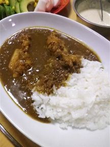 酢豚の日、　カレーの日_b0102728_13395050.jpg