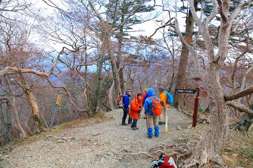 雨男、山バッチ欲しさに登る霧氷の八経ケ岳-1_f0073587_215224.jpg