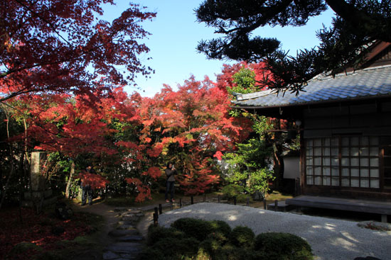 紅葉だより24 金福寺(こんぷくじ)_e0048413_2210570.jpg
