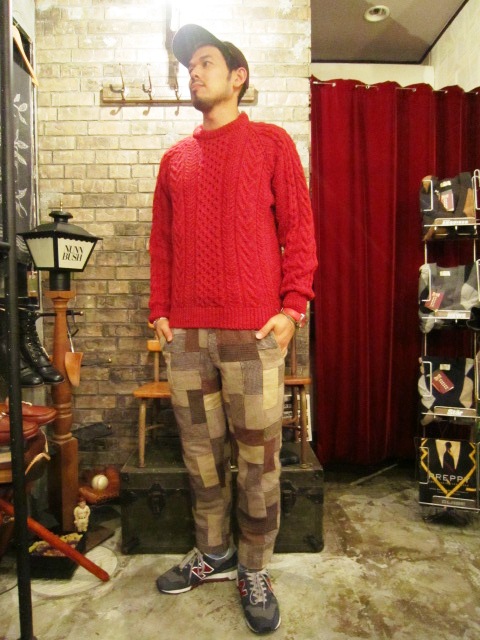 BONNER \"ARAN STITICH SWEATER\" 入荷_f0191324_9473464.jpg