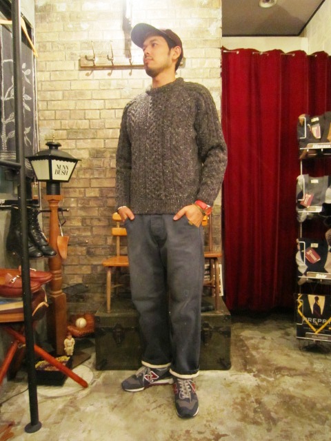 BONNER \"ARAN STITICH SWEATER\" 入荷_f0191324_948161.jpg