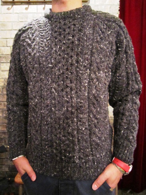 BONNER \"ARAN STITICH SWEATER\" 入荷_f0191324_9483073.jpg