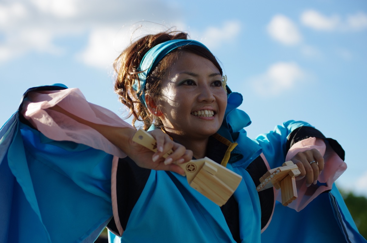 おの恋おどり２０１２公園内パレードその４４（華舞〜鬼蜂〜）_a0009554_23111021.jpg