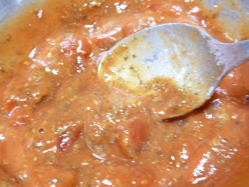 Simply Organic Tomato Basil Spaghetti Sauceでトマトパスタを作ってみた_c0152767_21303265.jpg