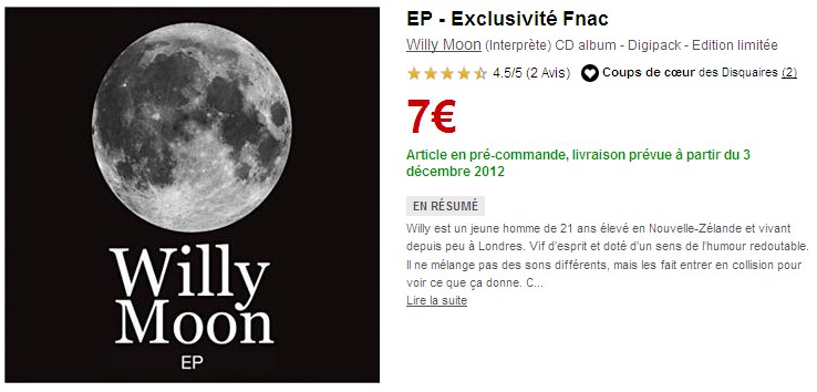 Willy Moon - EP_b0172008_21231111.jpg