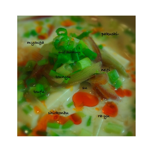 今宵の速攻おつまみ『豆乳湯豆腐』_c0156468_207251.jpg