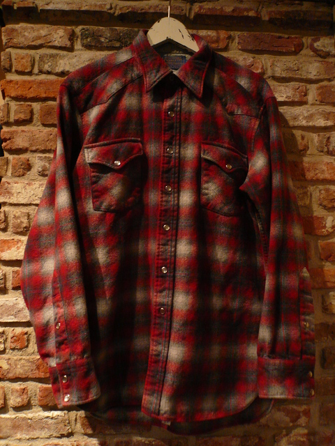 1970s \"PENDLETON\" ombre wool western shirts.<再入荷のお知らせ>_d0172088_19283873.jpg