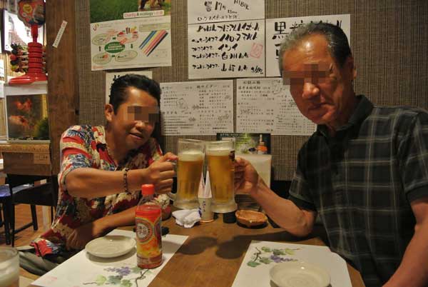 【店名からすると焼酎だけのお店かと思うが 日本酒も・・・「薩摩酒房よかばん」（山梨・甲府）】_a0005436_14494633.jpg