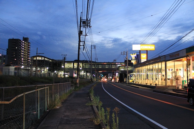 矢野駅北口を歩く　2012年10月_b0095061_11352673.jpg