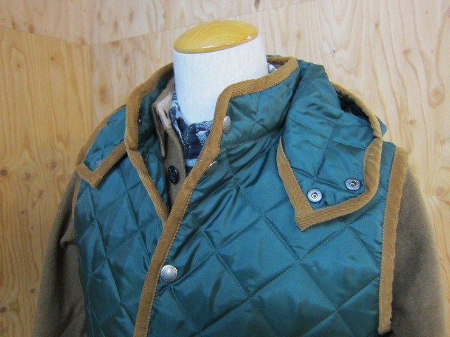 コイツの季節です・・・ Traditional W/W BANGOR QUILITING VEST!★_d0152280_4524939.jpg