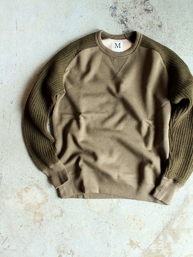 WIM NEELS DAILY　BASEBALL SWEAT / KHAKI_b0139281_195839.jpg