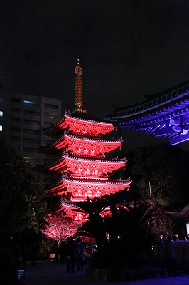 博多夜の寺院　ＮＯ１_b0062793_1011436.jpg
