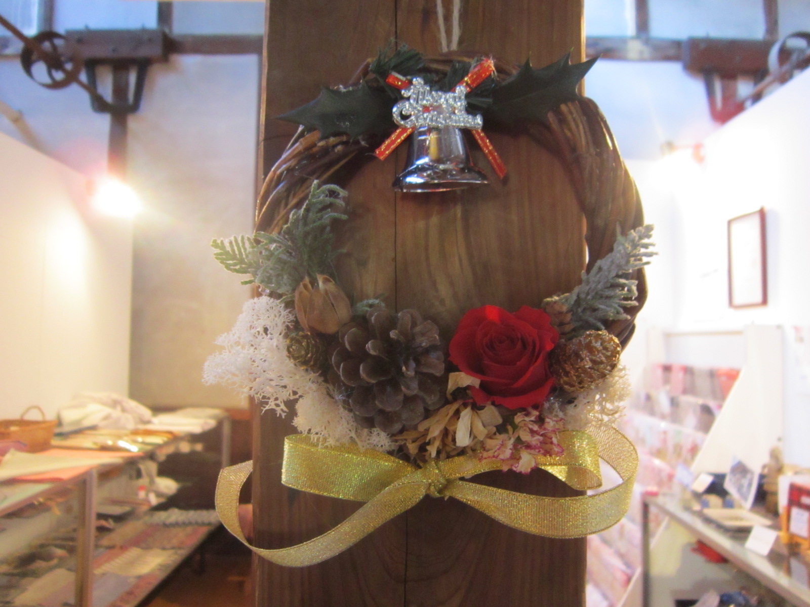 23日1dayshop&クリスマスリース作り体験報告_c0214750_1519175.jpg