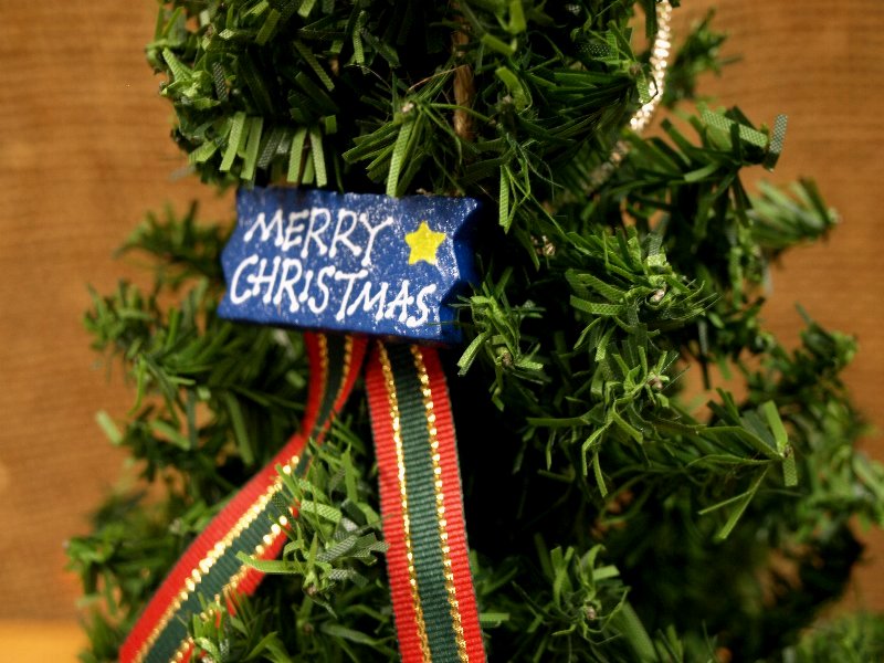 ☆ニットボールのミニクリスマスツリー☆_c0092953_15261244.jpg