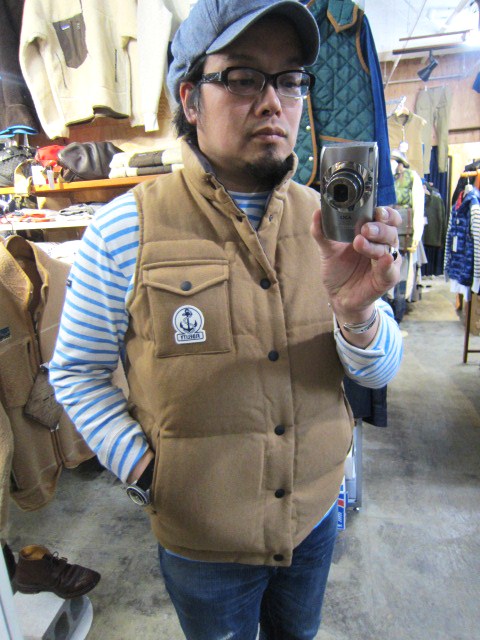 低価格&高品質・・・みんなの味方(笑) FIDELITY REVERSIBLE DOWN VEST!★_d0152280_0105667.jpg
