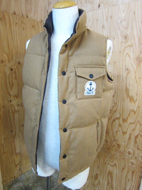 低価格&高品質・・・みんなの味方(笑) FIDELITY REVERSIBLE DOWN VEST!★_d0152280_092415.jpg