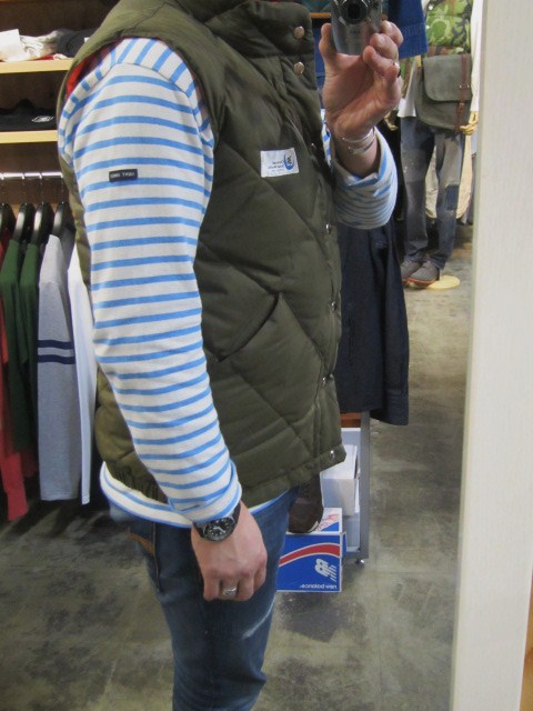 紙型~別注したCrescent Down Works のDOWN VEST! 要注目ですョ♪_d0152280_20482961.jpg
