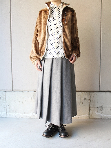 Needles Sportswear ムラ染めのフリースジャケット(FOR LADIES