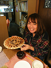 今日のまかないごはん・・・餃子にリベンジ_b0014003_14413341.jpg