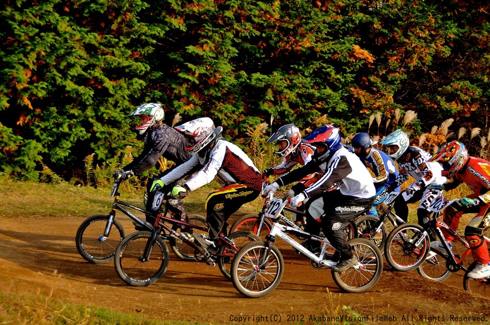 2012JOSF緑山11月定期戦VOL5：BMX３０オーバー決勝　動画あり_b0065730_18453969.jpg
