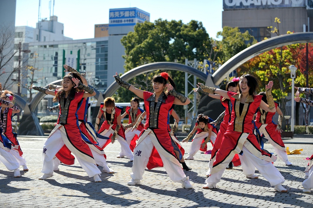 四日市よさこいにて「Dance team凛」さんを、、、_f0184198_2325442.jpg