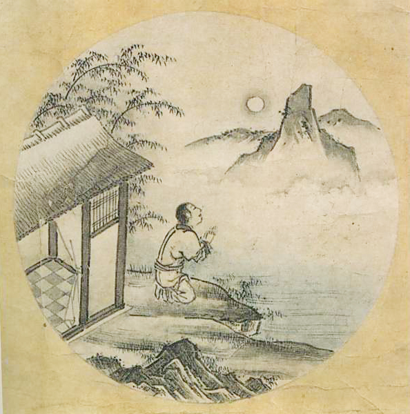 『若冲・応挙の至宝』展の中に『十牛図』(周文筆)が飾られていた。_d0178825_9231679.jpg