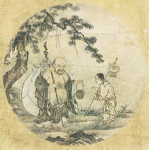 『若冲・応挙の至宝』展の中に『十牛図』(周文筆)が飾られていた。_d0178825_9293918.jpg