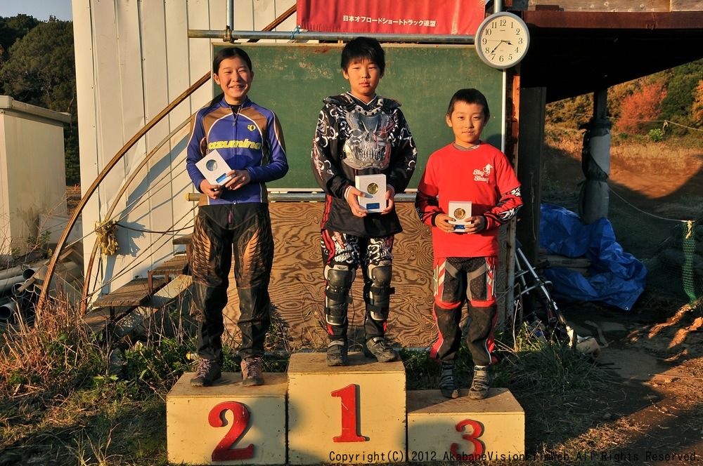 2012JOSF緑山11月定期戦VOL15:MTBクラス表彰と決勝動画_b0065730_1343280.jpg