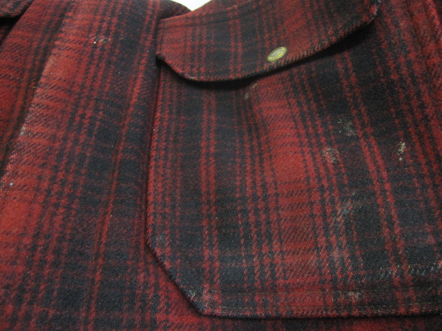 50\'s Woolrich Woolen Mills Mackinaw Jacket!!_d0098545_1646677.jpg