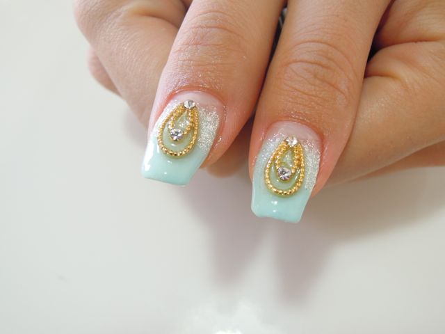 Cinderella Nail_a0239065_14541196.jpg