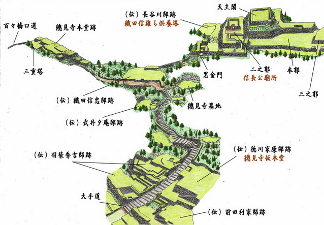 安土城_e0040579_10561575.jpg