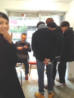 清田悠紀子展、一日め_e0272050_22391198.jpg