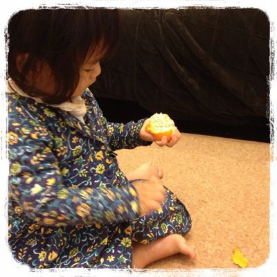オレンジ色の果物は!?_e0258469_9194714.jpg
