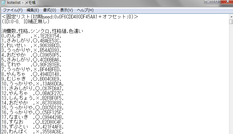 実践編 Arサーチャー乱数 Duskの自己満足日記