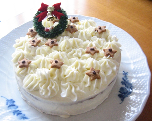 今年のクリスマスケーキ_d0031682_10103129.jpg