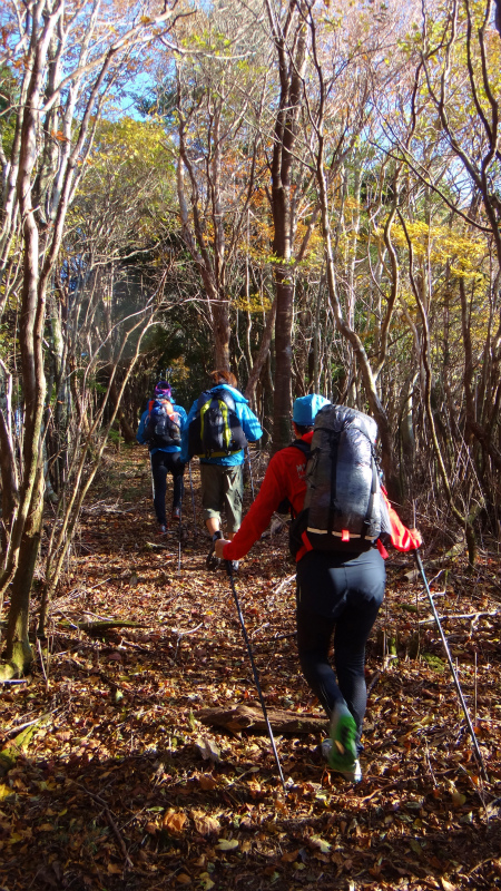 果無山脈ファストパッキング 2012/11/20-21_b0220886_10103167.jpg