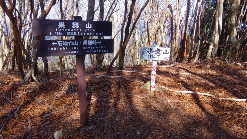 果無山脈ファストパッキング 2012/11/20-21_b0220886_18133592.jpg