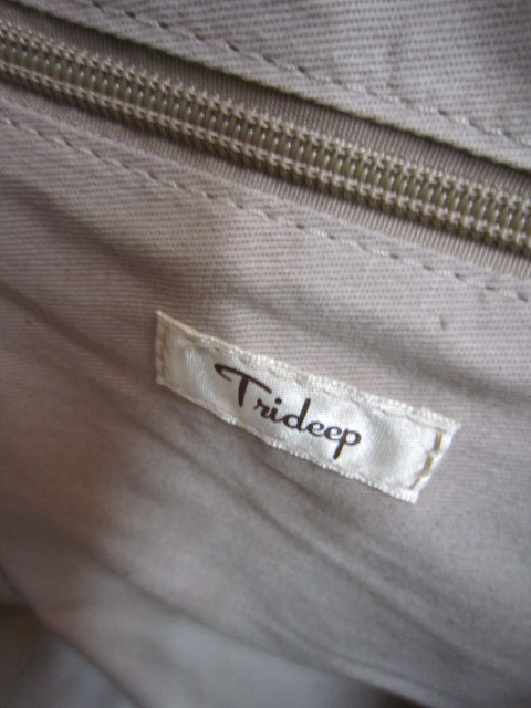 Trideep　レザーパッチワークトートＢag 02084_e0076692_13433222.jpg