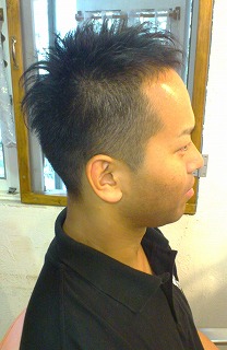 メンズのミックスカット_a0123703_18105557.jpg