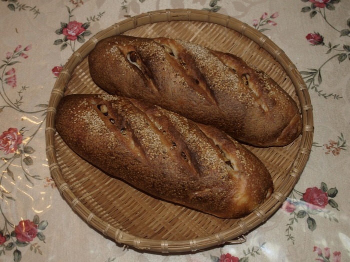 白神こだま酵母のパン（ローフ型）_c0116915_041554.jpg