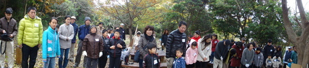 H24年「丸太を切ってサンタを作ろう」 in せんなん里海公園_c0108460_22491182.jpg