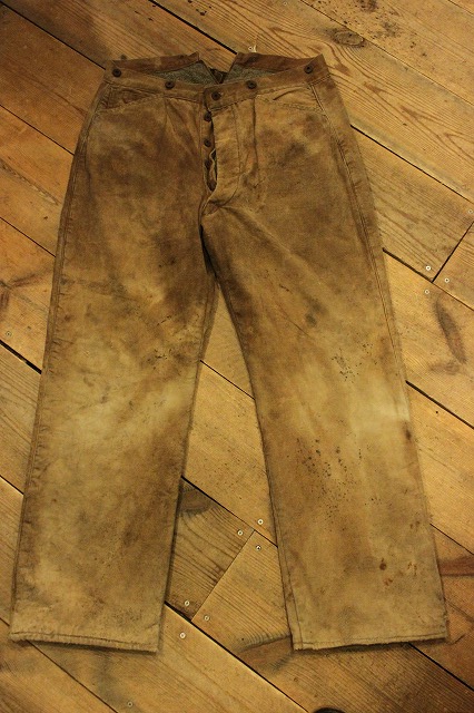 SPECIAL!!　BROWN CANVAS　WORK PANTS！_d0121303_19584324.jpg