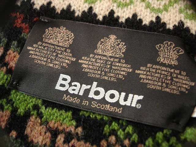 NEW : Barbour [Douglas] & [Melrose] Scarf, [Seepskin Glove] !!_a0132147_0403093.jpg