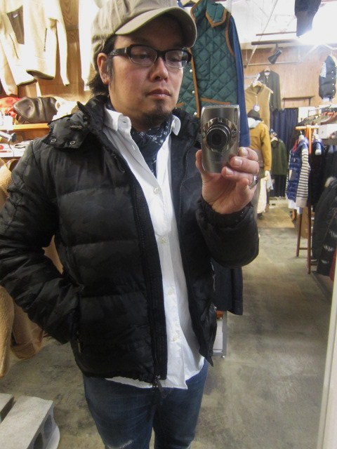 add ・・・ BLACK CAMO DOWN JKT & Wool PRINT FAR DOWN JKT!!_d0152280_129281.jpg