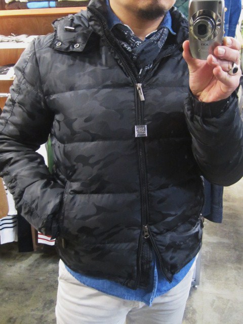 add ・・・ BLACK CAMO DOWN JKT & Wool PRINT FAR DOWN JKT!!_d0152280_204324100.jpg