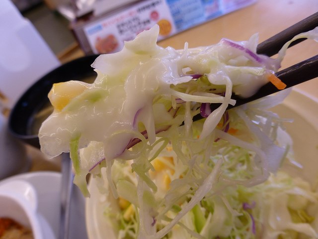 松屋のチキントマトガーリック定食 伊丹店_c0118393_11544911.jpg