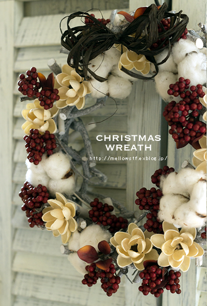 Vivienne向けクリスマス・リース3種類。_d0124248_2250216.jpg